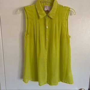 Lime blouse